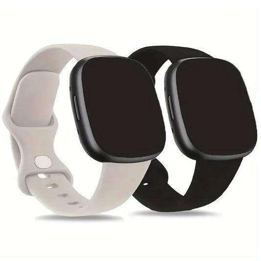 Silicone Strap for Fitbit Versa 4-3, Soft Smart Watch, Sports Bracelet for Fitbit Sense Versa3, Accessories