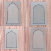 DIY MDF Jharokha Frame for DIY Art and Craft Painting Size 8x12 inches