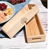 DIY Wooden Serving Tray Set White Wood Tray for Art and Craft Painting Decopage Chipes Also for Guest Serving Tray Pine Wood Tray