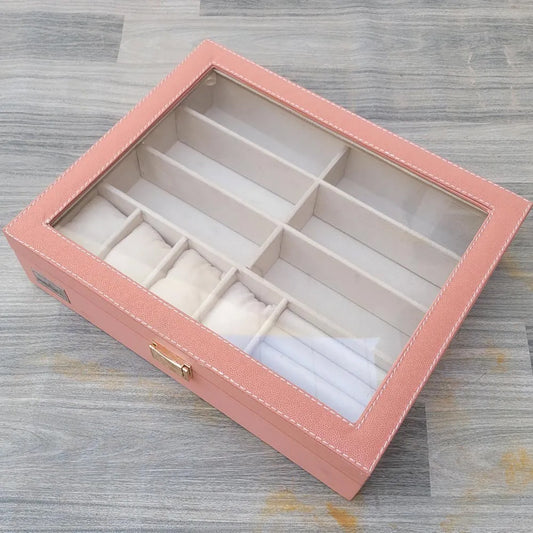 Premium Watch Jewelery Cufflinks Sunglass Organizer Box Jewellery Organizer Box