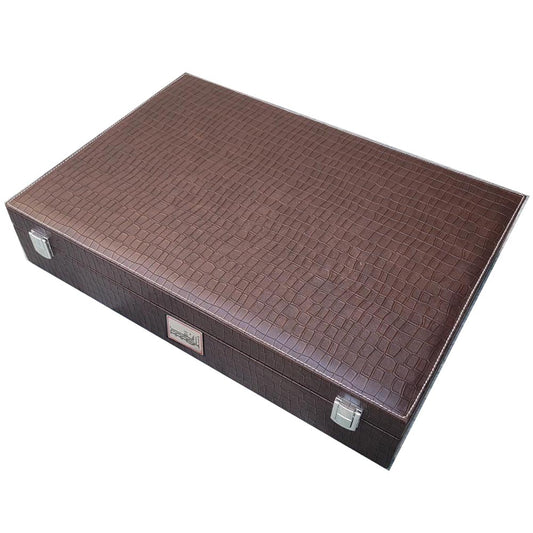 24 Slots PU Leather Watch Organizer Box