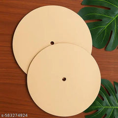 Unfinished MDF Clock Base for Art and Craft Resin Art Painting Thickness 6.5mm