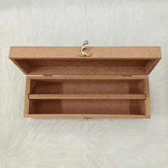 Unfinished MDF Bangle Box For Art and Craft Decopage Resin Art