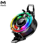 MEMO CX15 (5V) Mobile Cooler Phone Radiator RGB Lightening 2 Gear Magnetic Phone Cooler for PUBG and Different Games