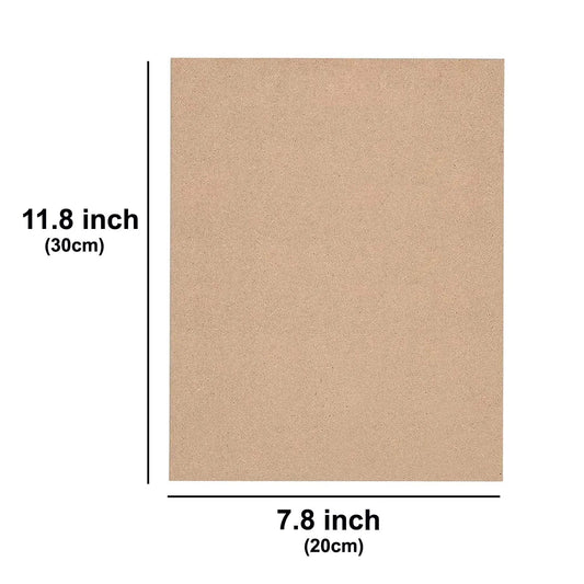 4Pcs Plain DIY MDF Board for Craft