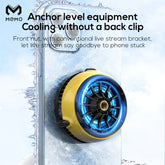 MEMO CX04 Magnetic Cooling Fan Phone Radiator Phone Cooling Fan Case Cold Wind Handle Fan for PUBG Phone Cooler Phone Cooling Fan Case