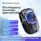 MEMO DL16 Mobile Phone Radiator Phone Cooling Fan Case Cold Wind Handle Fan for PUBG Mobile Gaming Phone Cooler Phone Cooling Fan Case