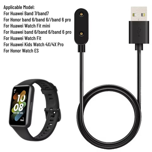 Replacement Charger Cable for Huawei and Honor Smartwatches Compatible with Huawei Watch Fit, Honor Watch ES, Honor Band 6/7/8, and more. Durable and reliable charging solution for your devices