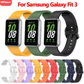 Replacement Silicone Strap for Samsung Galaxy Fit 3 Comfortable and Stylish Accessory for Samsung Galaxy Fit 3 Sport Watchband.