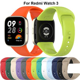 Replacement Soft Silicone Strap for Xiaomi Redmi Watch 3 Comfortable Durable and Perfect for Your Smartwatch.