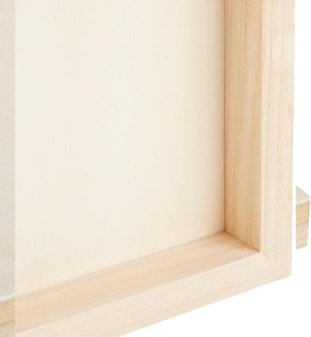 DIY Wooden Plain Square Rectangle Base for Painting Unfinished Wooden Canvas Panels