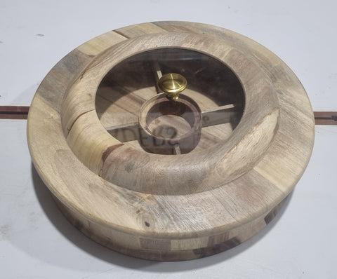 Premiun Natural Wood Unfinished Dryfruit Serving Box For Art and Craft Decopage
