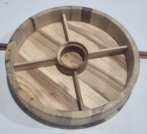 Premiun Natural Wood Unfinished Dryfruit Serving Box For Art and Craft Decopage