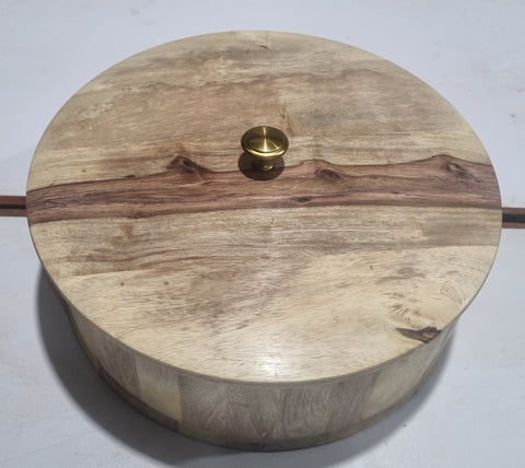 Premiun Natural Wood Unfinished Serving Box For Art and Craft Decopage