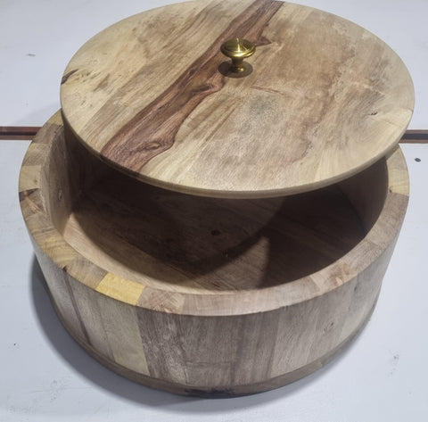 Premiun Natural Wood Unfinished Serving Box For Art and Craft Decopage