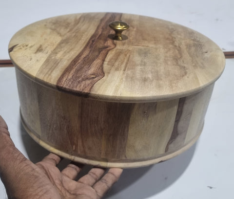 Premiun Natural Wood Unfinished Serving Box For Art and Craft Decopage