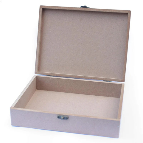 MDF Box for Art and Craft | 14x10 12x9 10x7 inch 6mm Thickness