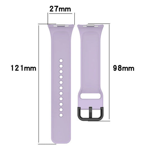 Replacement Watchband Silicone Strap for Redmi Watch 4, Redmi Watch 5, Xiaomi Mi Band 8 Pro, Mi Band 9 Pro