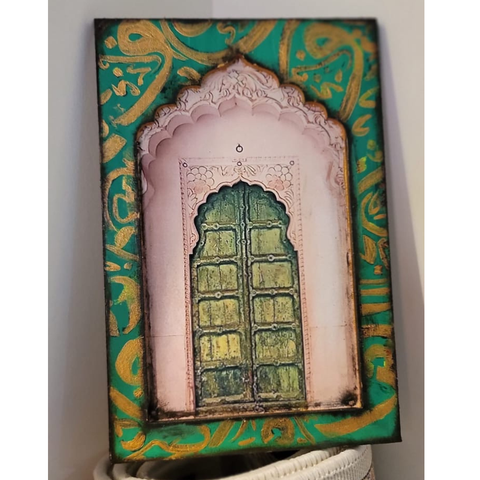 DIY MDF Jharokha Frame for DIY Art and Craft Painting Size 8x12 inches