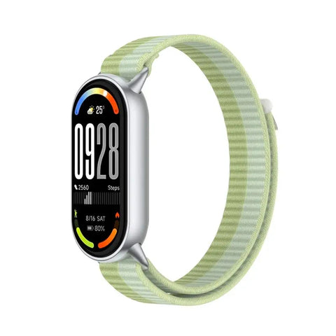 Breathable Nylon Strap for Xiaomi Mi Band 10 9 8 Soft Wristband Correa for Mi Smartwatch Band 9 10 with Metal Connector