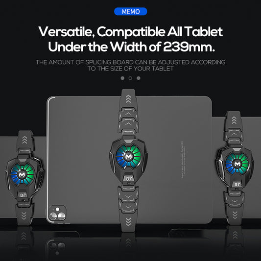 MEMO DL05 Phone Radiator Phone Cooling Fan Case Cold Wind Handle Fan for PUBG Phone Cooler Phone Cooling Fan Case