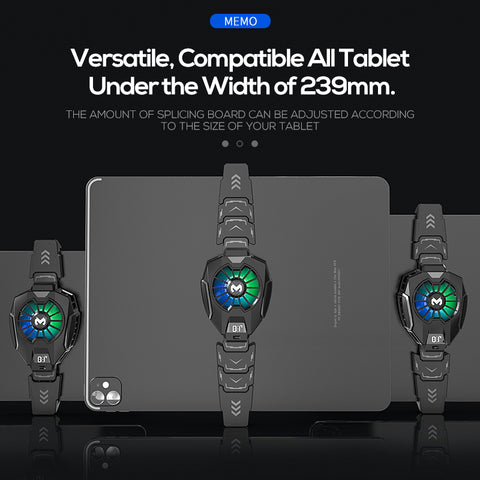 MEMO DL05 Phone Radiator Phone Cooling Fan Case Cold Wind Handle Fan for PUBG Phone Cooler Phone Cooling Fan Case