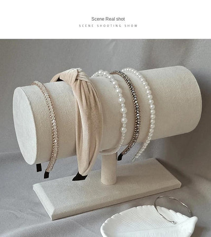 Hairband Headband Display Stand Headpiece Organizer Headdress Rack Holder Hair Hoops Headbands