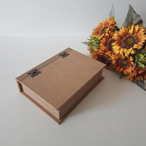 MDF Box for Art and Craft | 10x7x2.8 inch 10mm Thickness