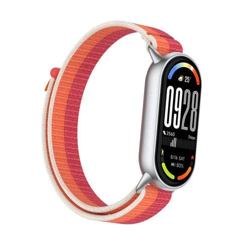 Breathable Nylon Strap for Xiaomi Mi Band 10 9 8 Soft Wristband Correa for Mi Smartwatch Band 9 10 with Metal Connector