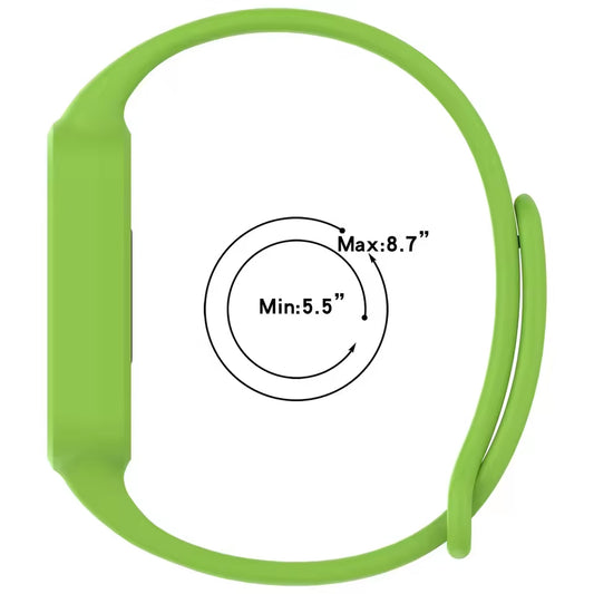 Silicone Watch Strap Case Band For Xiaomi Mi Band 9 Active and Redmi Band 3