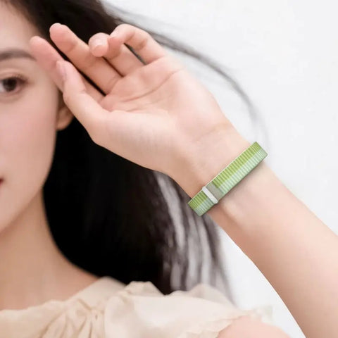 Breathable Nylon Strap for Xiaomi Mi Band 10 9 8 Soft Wristband Correa for Mi Smartwatch Band 9 10 with Metal Connector