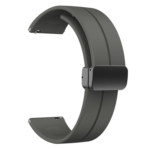 20mm Magnetic Silicone Strap – Soft, Adjustable & Durable Watch Band for Daily Wear & Sports
