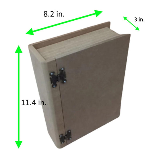 MDF Box for Art and Craft | 10x7x2.8 inch 10mm Thickness