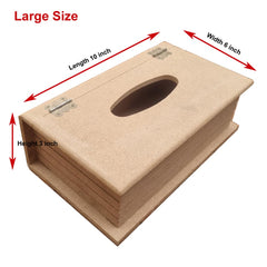 Book Style Tissue Box
