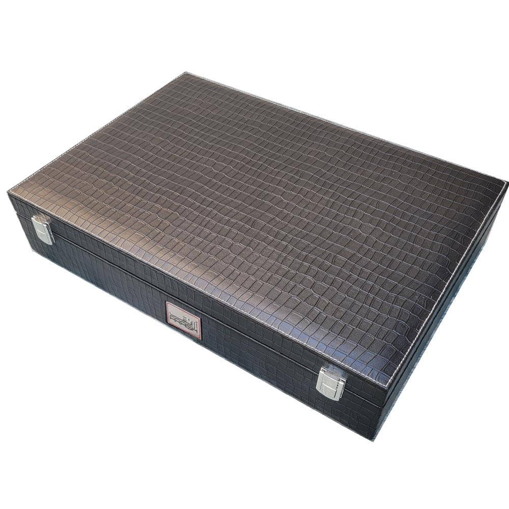 24 Slots PU Leather Watch Organizer Box