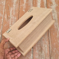 Book Style Tissue Box