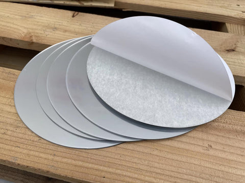Silver and Gold  Rounds Acrylic Mirrors Light Gold Portable Self Adhesive  Mirror DIY Art and Craft Non Glass Craft MIrror (Copy)
