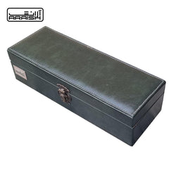 6 Slots & 12 Slots Vintage Green Leather Watch Organizer Box