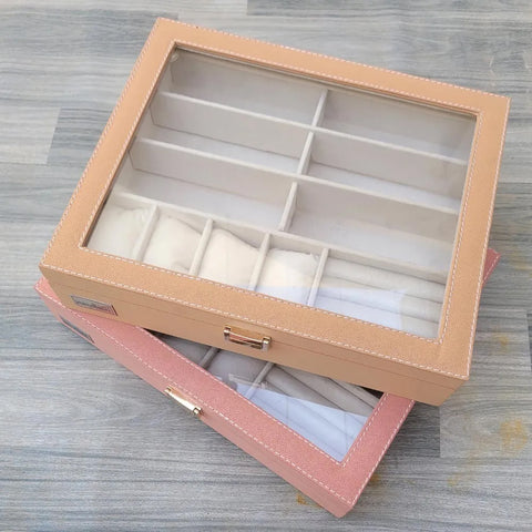 Premium Watch Jewelery Cufflinks Sunglass Organizer Box Jewellery Organizer Box