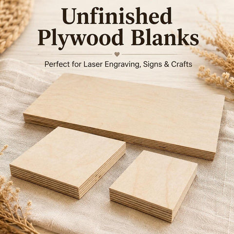 1pcs Wood Rectangle Blank Craft Supply for Crafting Project Base Holiday Decor Standing Display Shelf Piece Thick Wooden Square Shape 16mm Thick