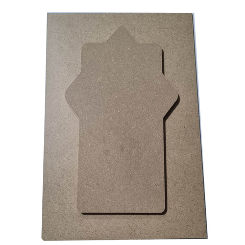 DIY MDF Jharokha Frame for DIY Art and Craft Painting Size 8x12 inches