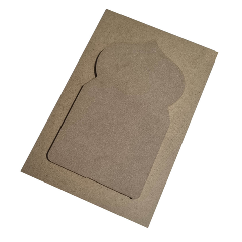 DIY MDF Jharokha Frame for DIY Art and Craft Painting Size 8x12 inches