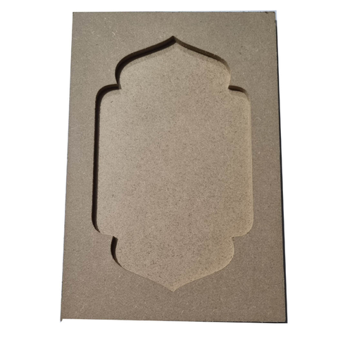 DIY MDF Jharokha Frame for DIY Art and Craft Painting Size 8x12 inches