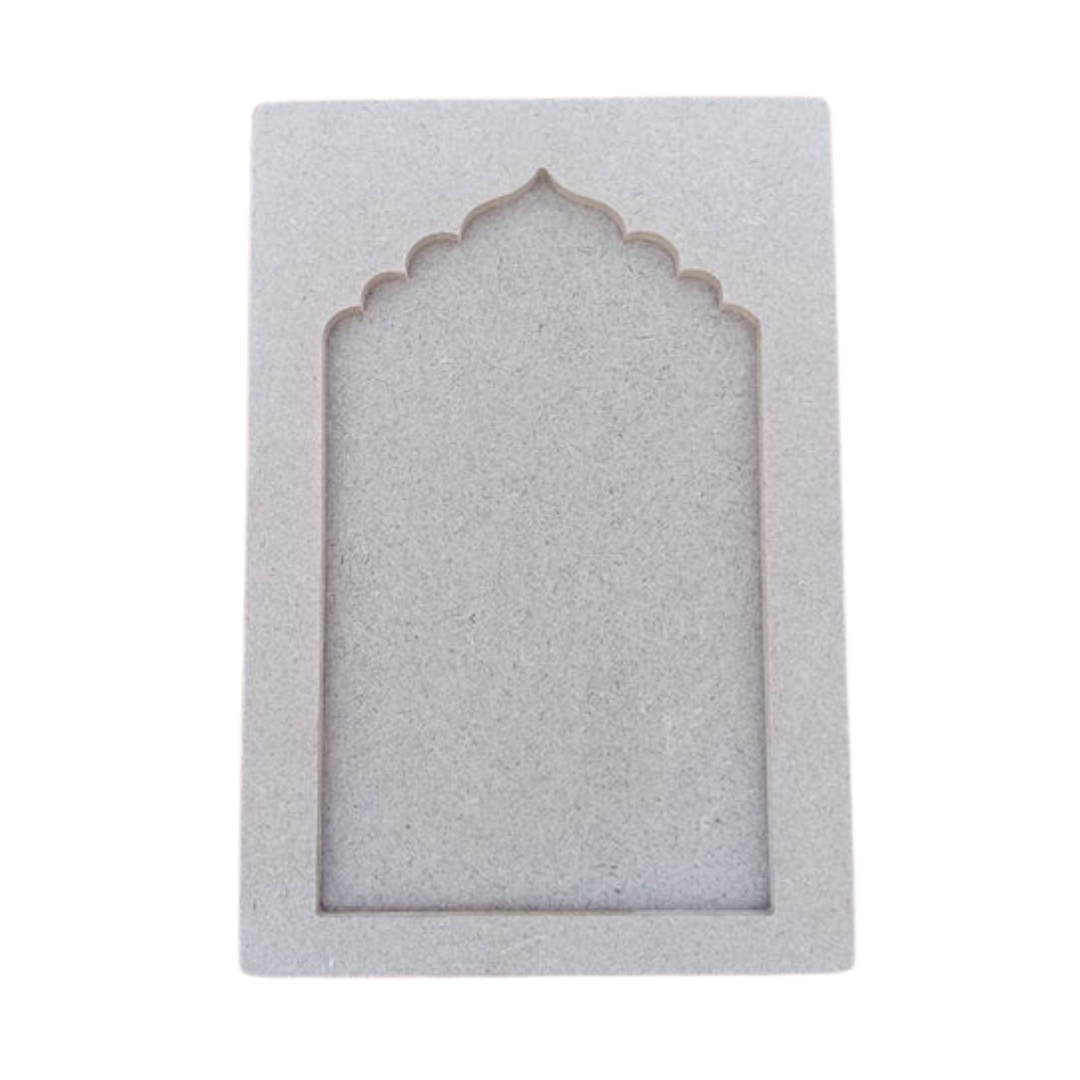 DIY MDF Jharokha Frame for DIY Art and Craft Painting Size 8x12 inches