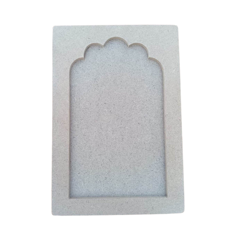 DIY MDF Jharokha Frame for DIY Art and Craft Painting Size 8x12 inches
