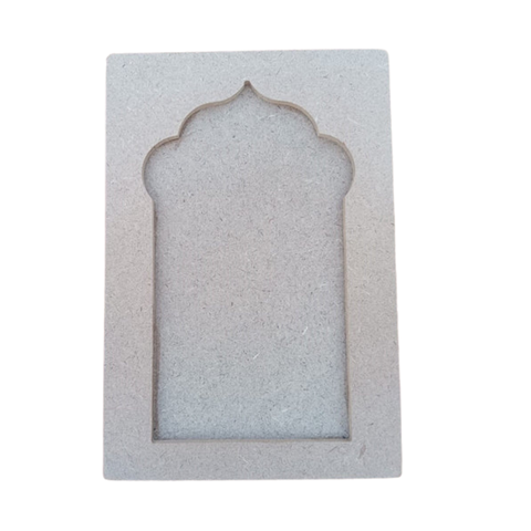 DIY MDF Jharokha Frame for DIY Art and Craft Painting Size 8x12 inches