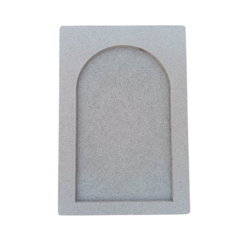 DIY MDF Jharokha Frame for DIY Art and Craft Painting Size 8x12 inches