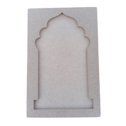DIY MDF Jharokha Frame for DIY Art and Craft Painting Size 8x12 inches