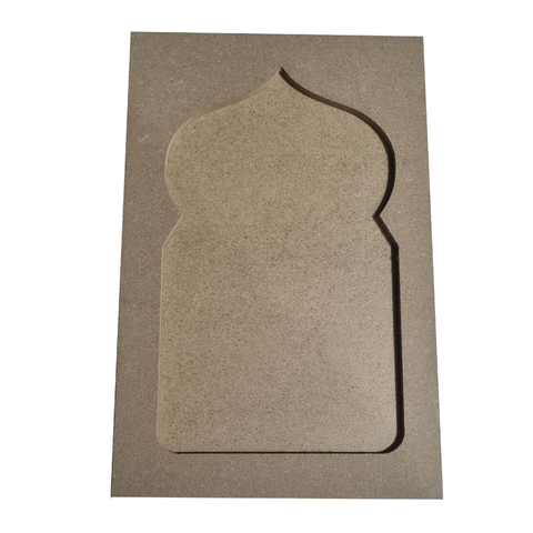 DIY MDF Jharokha Frame for DIY Art and Craft Painting Size 8x12 inches