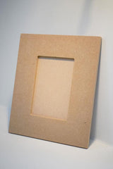 Unfinished MDF Wooden Picture Frames ,DIY Unfinished Wooden Frames for Crafts, Mirror Frame
